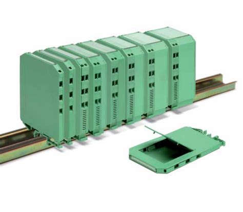 din rail electrical enclosures|din rail enclosure with terminals.